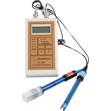 Vinmetrica SC-300 SO2, pH & TA Analyzer Kit