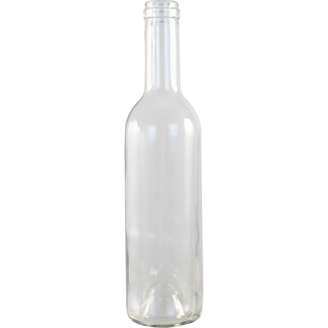 375 mL Flint/Clear Claret/Bordeaux Wine Bottles - Case of 12