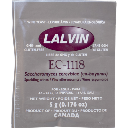 Dry Wine Yeast - EC-1118 - PLACEHOLDER