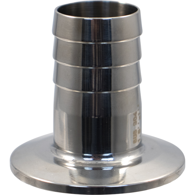 Stainless - 1.5 in T.C. x 1 in Barb (1.5 in. Short Stem)