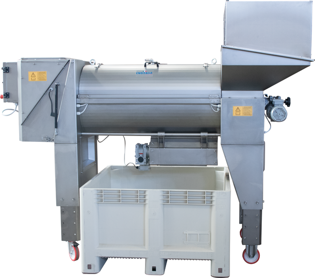 EnoItalia - Jolly 100 Reverse Crusher Destemmer w/ Cleaning System