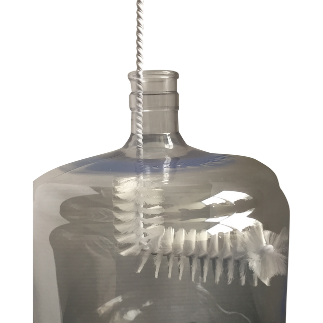 Carboy Brush - Plastic Coated for PET Carboys