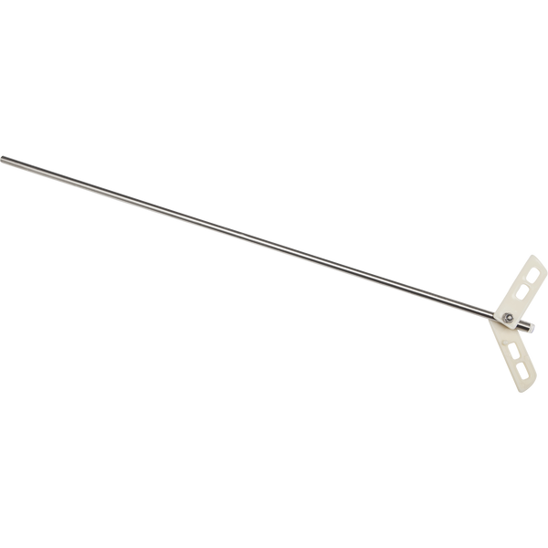 Lees Stirrer | Degasser | Stainless Steel | Folding Plastic Blades