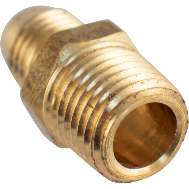 Brass - 1/4 in. flare x 1/4 in. mpt