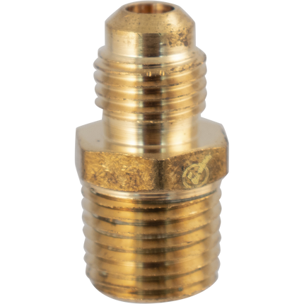 Brass - 1/4 in. flare x 1/4 in. mpt