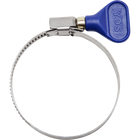 S/S Hose Clamp w/ Thumb Screw - Blue - 2-3/8 inch