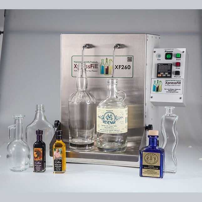 XpressFill High Proof Spirits Volume Filler (Adj Shelf) - 2 Spout