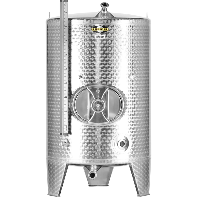 Speidel 1000L, 820mm Diameter FS-MO Dish Bottom Sealed Base Tank - PRECONFIGURED
