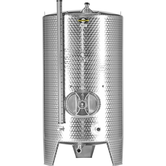 Speidel 5100L, 1400mm Diameter FS-MO Dish Bottom Rear Double Jacket Sealed Base Tank - PRECONFIGURED