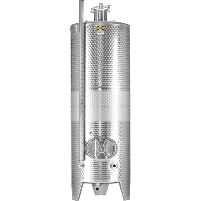 Speidel 5100L, 1400mm Diameter FS-MO Dish Bottom Double Jacket Venting Nozzle Sealed Base Tank - PRECONFIGURED