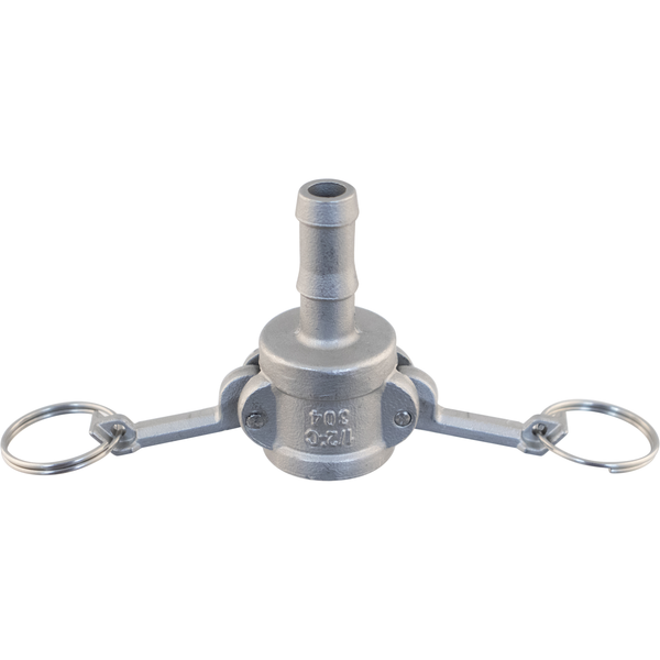 Stainless Steel Camlock - Female Cam X 1/2 in. Barb (Type C)