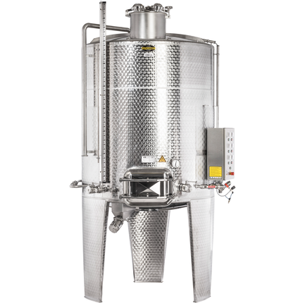Speidel 6,000L/2000 mm Diameter FD-DFTK Sealed Red Wine Fermenter w/ Pulse-Air System and Standard Manway
