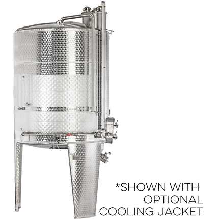 Speidel 3,300L/1600 mm Diameter FD-DFTK Sealed Red Wine Fermenter w/ Pulse-Air System and Standard Manway