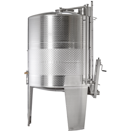 Speidel 7,000L/2000 mm Diameter FD-ITAK Sealed Red Wine Fermenter w/ Interal Must Plunger, Standard Manway and Motorized Must Ejection