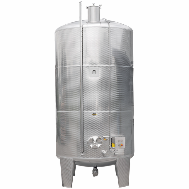 Speidel 6,700L/2000 mm Diameter FD-MBT Sealed Must Reception & Storage Tank w/ Mixing Bars