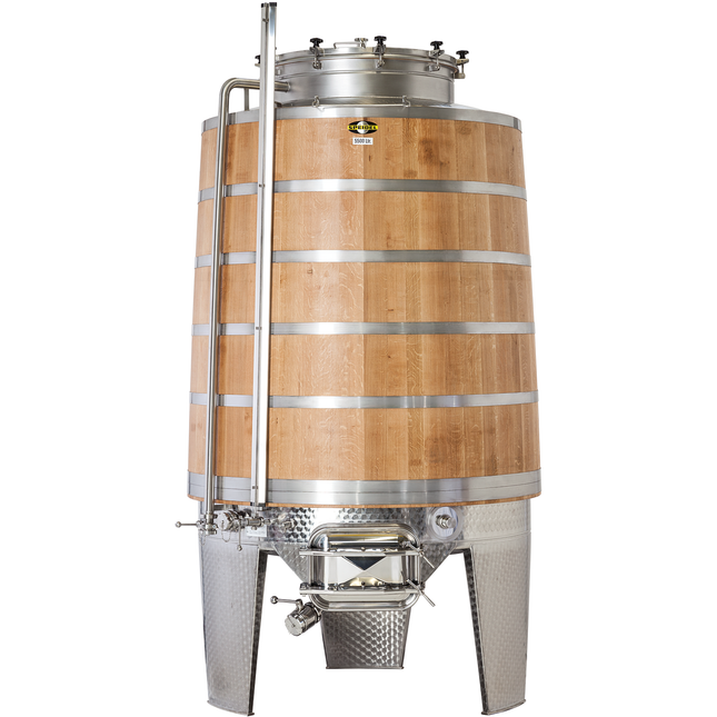 Speidel 3000L FD-MKEHTK Sealed Red Wine Fermenter w/ Oak Walls