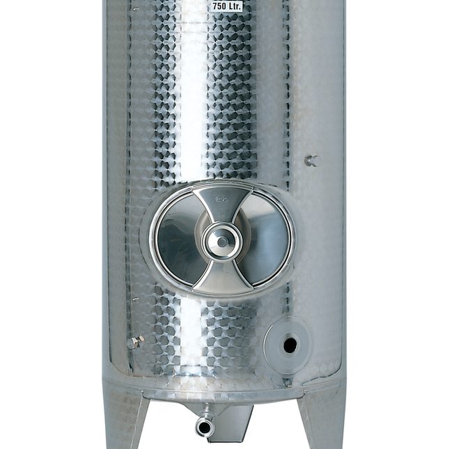 Speidel 1050L, 1000mm Diameter FS-MO Dish Bottom Rear Double Jacket Venting Nozzle Sealed Base Tank - PRECONFIGURED