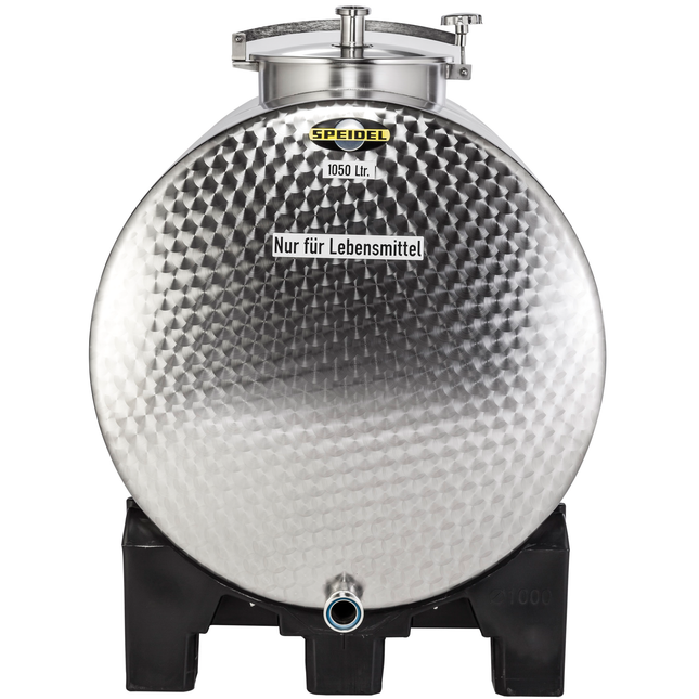Speidel 1050L LD-T Horizontal Transport Tank w/ Forkliftable PE Base