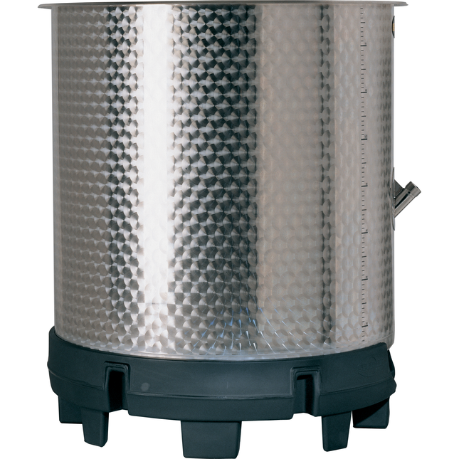 Speidel 1000L SO-Z Dish Bottom Open Top Mixing Tank w/ Forkliftable PE Base) - PRECONFIGURED