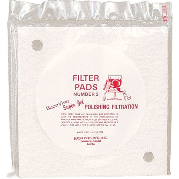 Buon Vino Super Jet Filter Pads - Fine (Number 2)