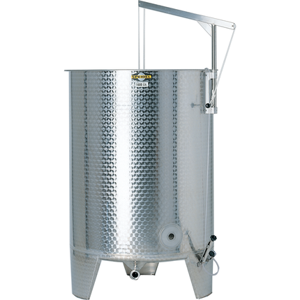 Speidel 2850L, 1600mm Diameter FO Dish Bottom Variable Volume Tank w/ Lid
