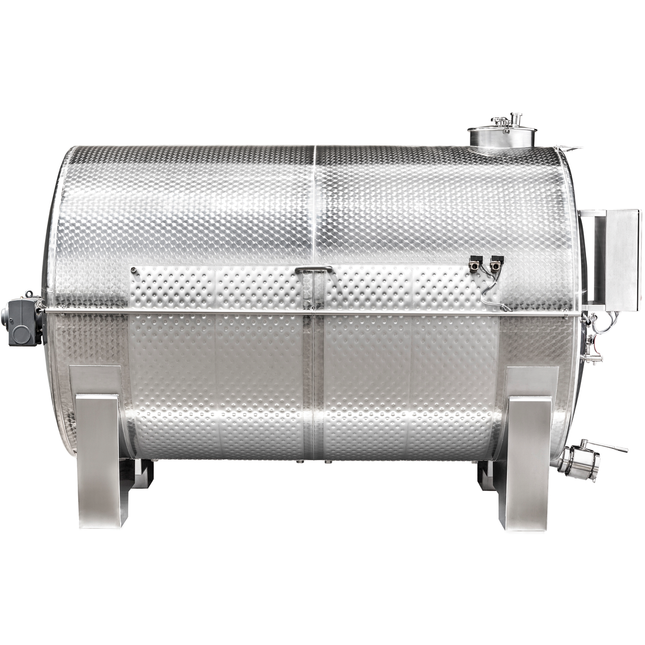 Speidel 10000L SG-MGRL Sealed Horizontal Must Reception and Storage Tank w/ Mixing Bars