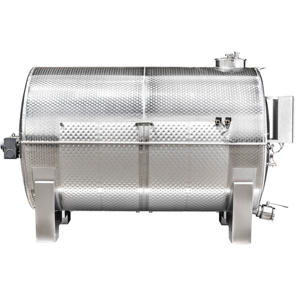 Speidel 8400L SG-MGRL Sealed Horizontal Must Reception and Storage Tank w/ Mixing Bars