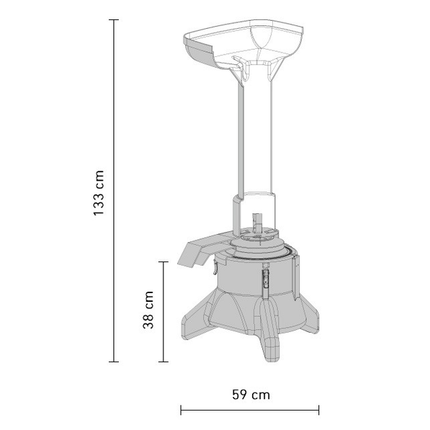 Speidel Motorized Apple & Pear Crusher - PLACEHOLDER