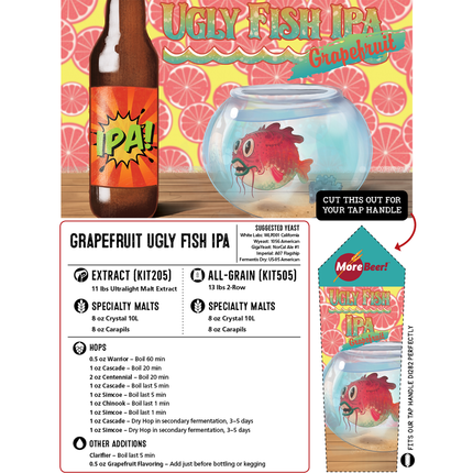 Kit (All Grain) - Grapefruit Ugly Fish IPA - PLACEHOLDER