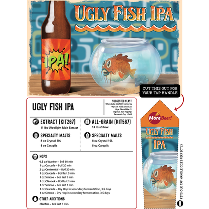 Kit (All-Grain) - Ugly Fish IPA - PLACEHOLDER
