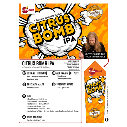 Kit (All-Grain) - Nate's Citrus Bomb IPA - PLACEHOLDER