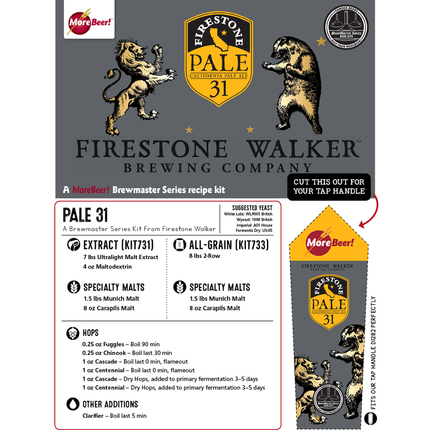 Kit (All Grain) - Firestone Walker's Pale 31 - PLACEHOLDER