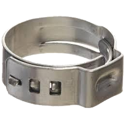 (Pack of 20) Stepless Clamp - Stainless - For 5/16" - 3/8" OD Tubing