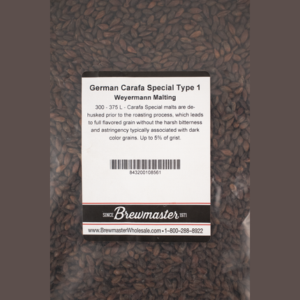 Malt - Weyermann Carafa Special I - Per Lb (Showroom Only)