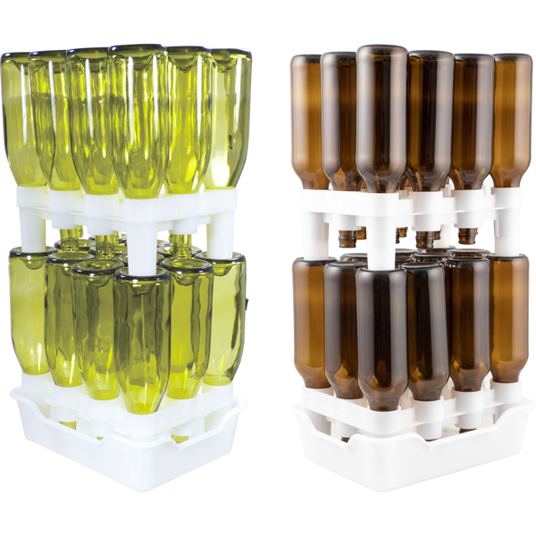 FastRack12 - Bottle Drying Rack & Storage System