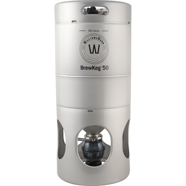 BrewKeg50 Litre w/ Draining Sediment Bottle