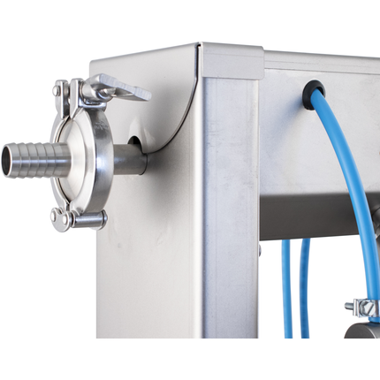 EnoItalia Wine Bottle Filler | Vacuum Filler | 4 Spout | Benchtop Bottle Filler | Stainless Steel | 650L/h Fill Rate | 110V - Refurbished