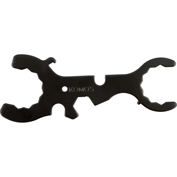 KOMOS® Draft Multi Tool with Duotight Remover | Multi Purpose Beer Faucet & Shank Wrench | 7 in 1 Draft System Tool