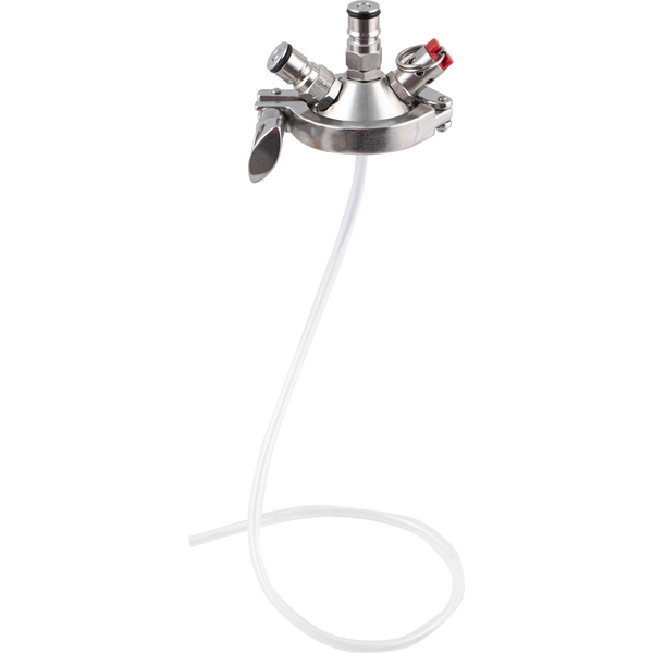Ball Lock Adapter Tapping Head for Sanke Kegs