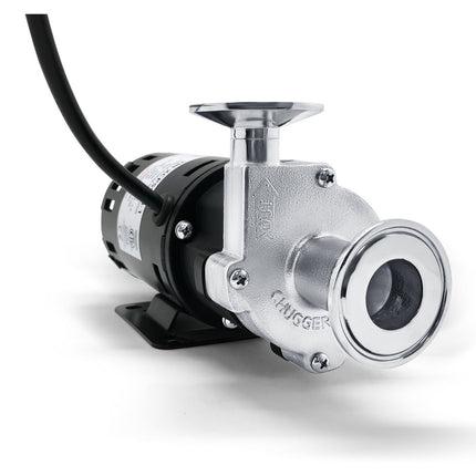 Chugger T.C. Pump - High Temperature Stainless Steel - X-Dry - Center Inlet