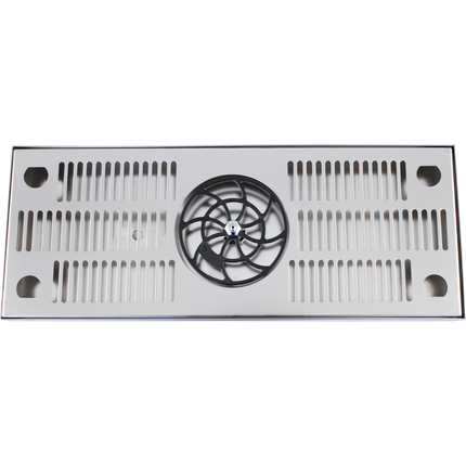 Drip Tray - 18 in. x 7 in. w/ Glass Washer