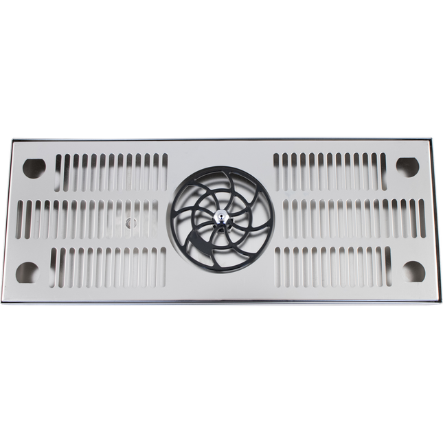 Drip Tray - 18 in. x 7 in. w/ Glass Washer