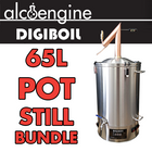 DigiBoil Complete Still Kit (65L / 220V) - Copper Pot Still Condenser