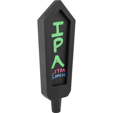 Chalkboard Tap Handle w/ Removable Insert
