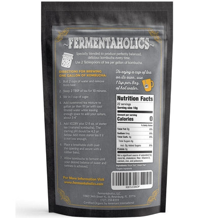 Fermentaholics - Classic Kombucha Tea Blend (Makes 22 gallons)