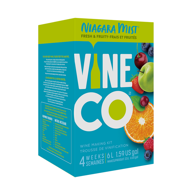 Wine Kit - VineCo - Niagara Mist - Raspberry