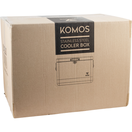 KOMOS 51L Stainless Steel Cooler Box