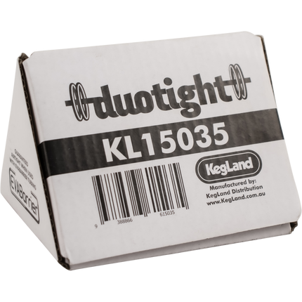 Duotight In-Line Plastic Regulator w/ Integrated Pressure Gauge (0-60 psi) - 8 mm