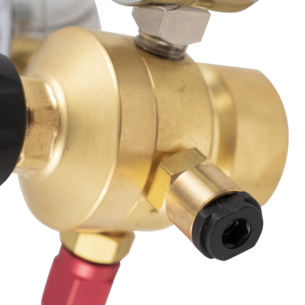 Dual Gauge Oxygen Regulator - For Disposable Tanks