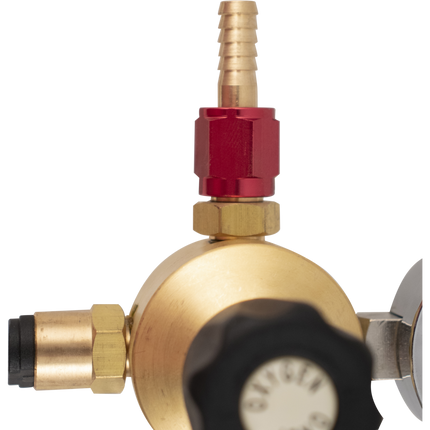 Dual Gauge Oxygen Regulator - For Disposable Tanks